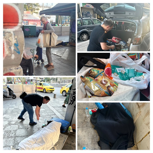 Als ik in Athene ben doe ik graag straatwerk. Ik ben niet de enige, bijna alle mensen die hierheen komen vinden dit iets dat het meest tot hun hart spreekt.